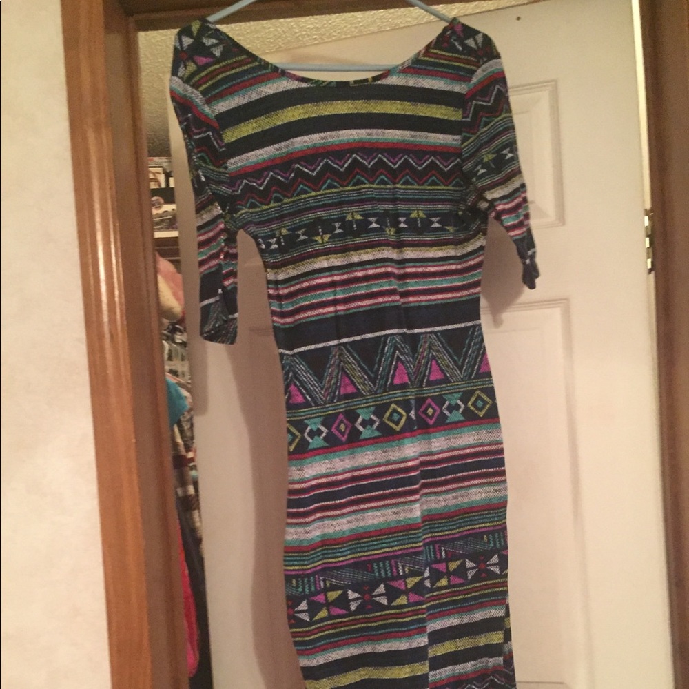 Floor length dress